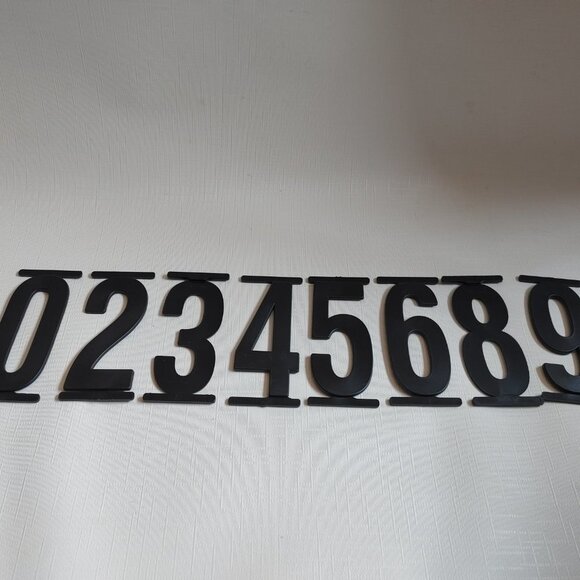 SOLAR HOUSE MARKER From Bed Bath and Beyond REPLACEMENT NUMBERS ONLY - Picture 6 of 7